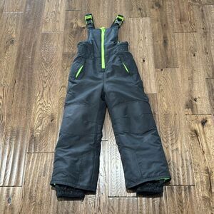 Black snow bibs. Sz 4/5